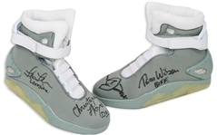 ''Back to the Future'' Cast-Signed ''Air McFly'' Lighted Shoes